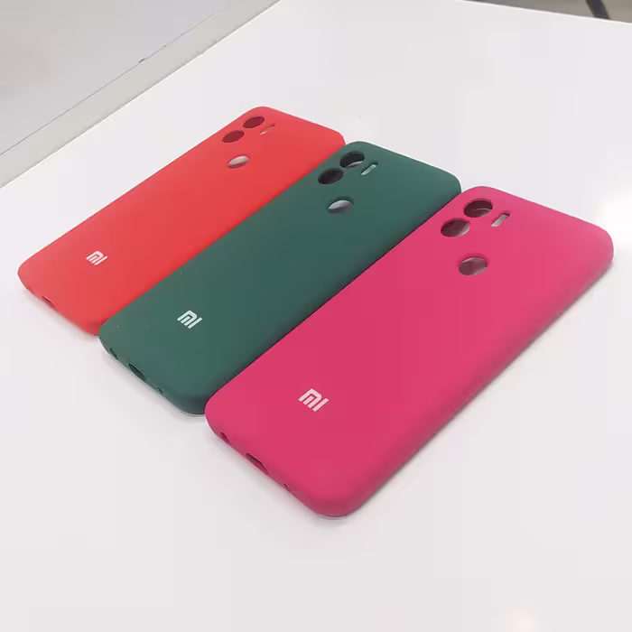 کاور گوشی شیائومی a1 plus جنس کاور سیلیکونی مقاوم در برابر ضربه 