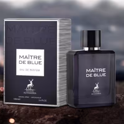 عطر ادکلن مردانه خنک با کیفیت الحمبرا (Alhambra Canale Di Blue) - پخش بو و ماندگاری عالی