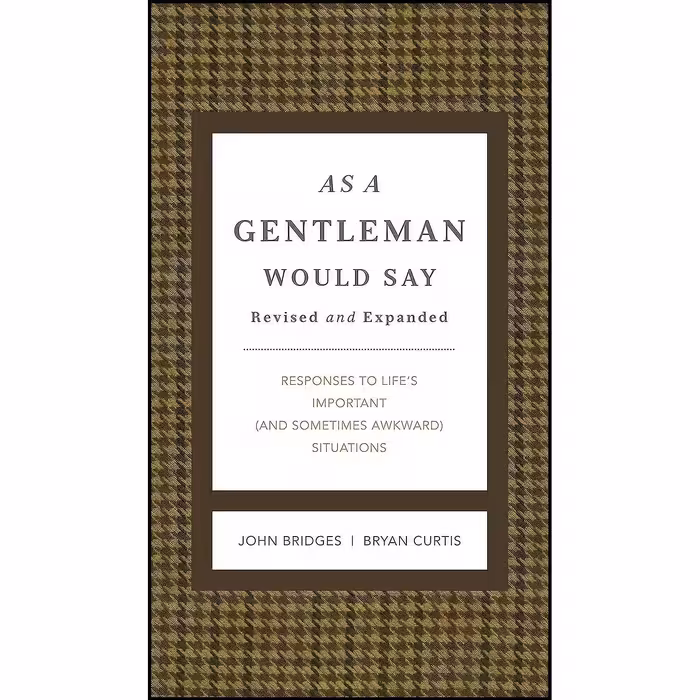 کتاب زبان اصلی As a Gentleman Would Say Revised and Expanded