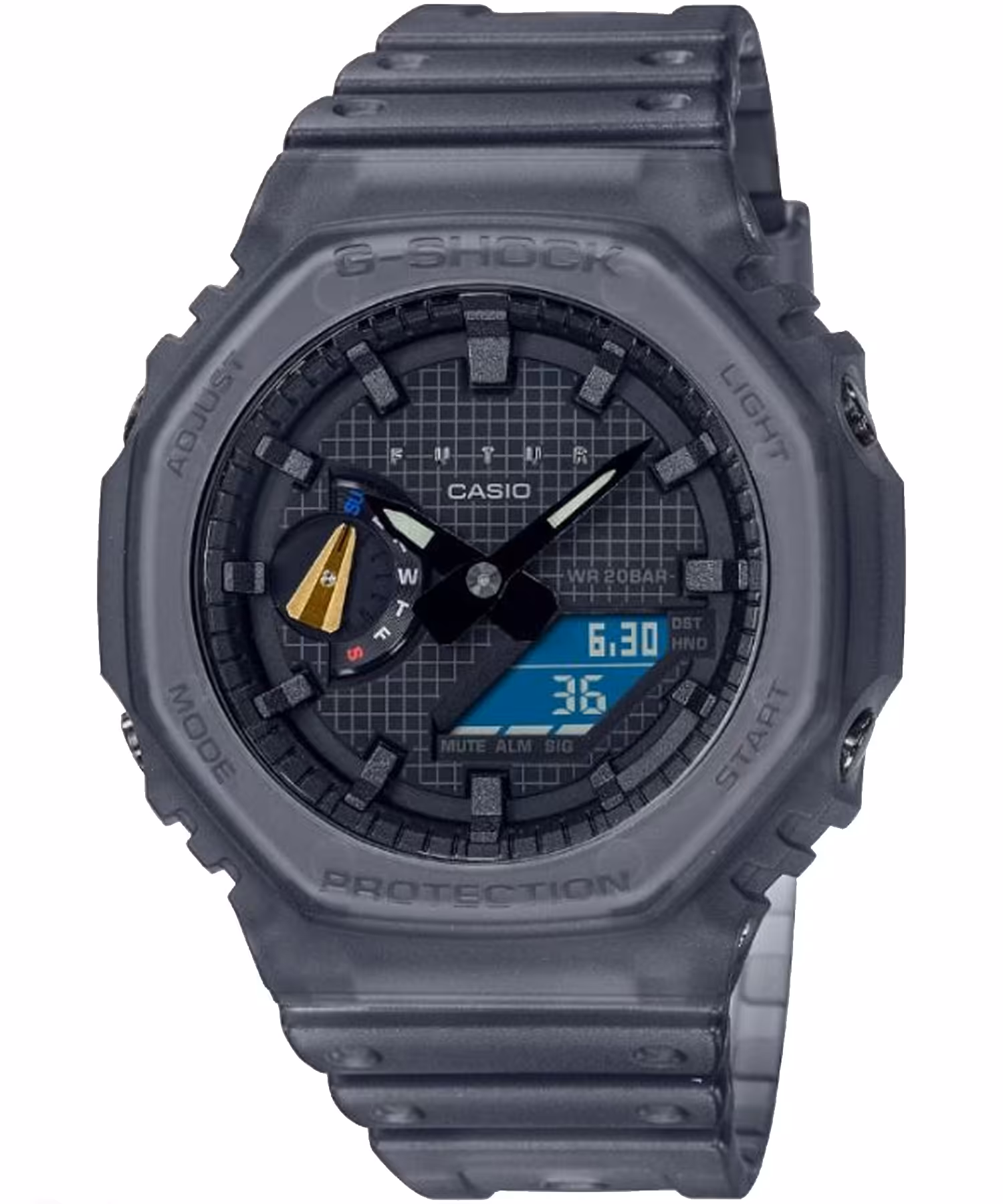 ساعت مچی مردانه کاسیو، زیرمجموعه G-Shock, کد GA-2100FT-8ADR