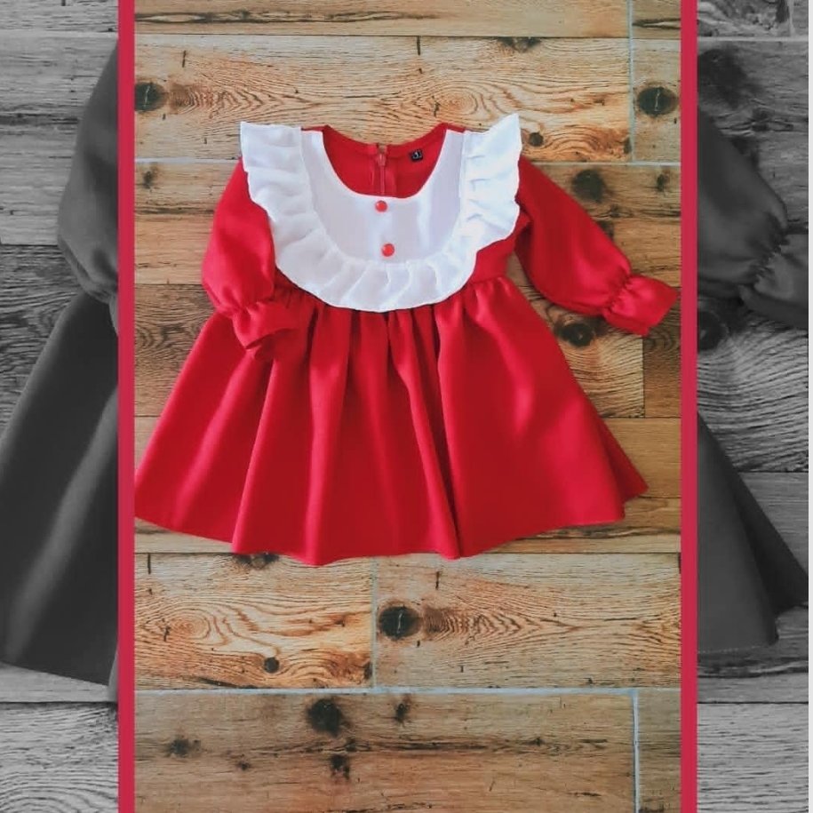 یه پیراهن دخترونه خوشگل دیگه 😍😍
📌تن پوش فوق العاده
📌تک رنگ فقط قرمز
📌سایز بندی :1 تا 9 سال
📌جنس :کرپ اسکاچی