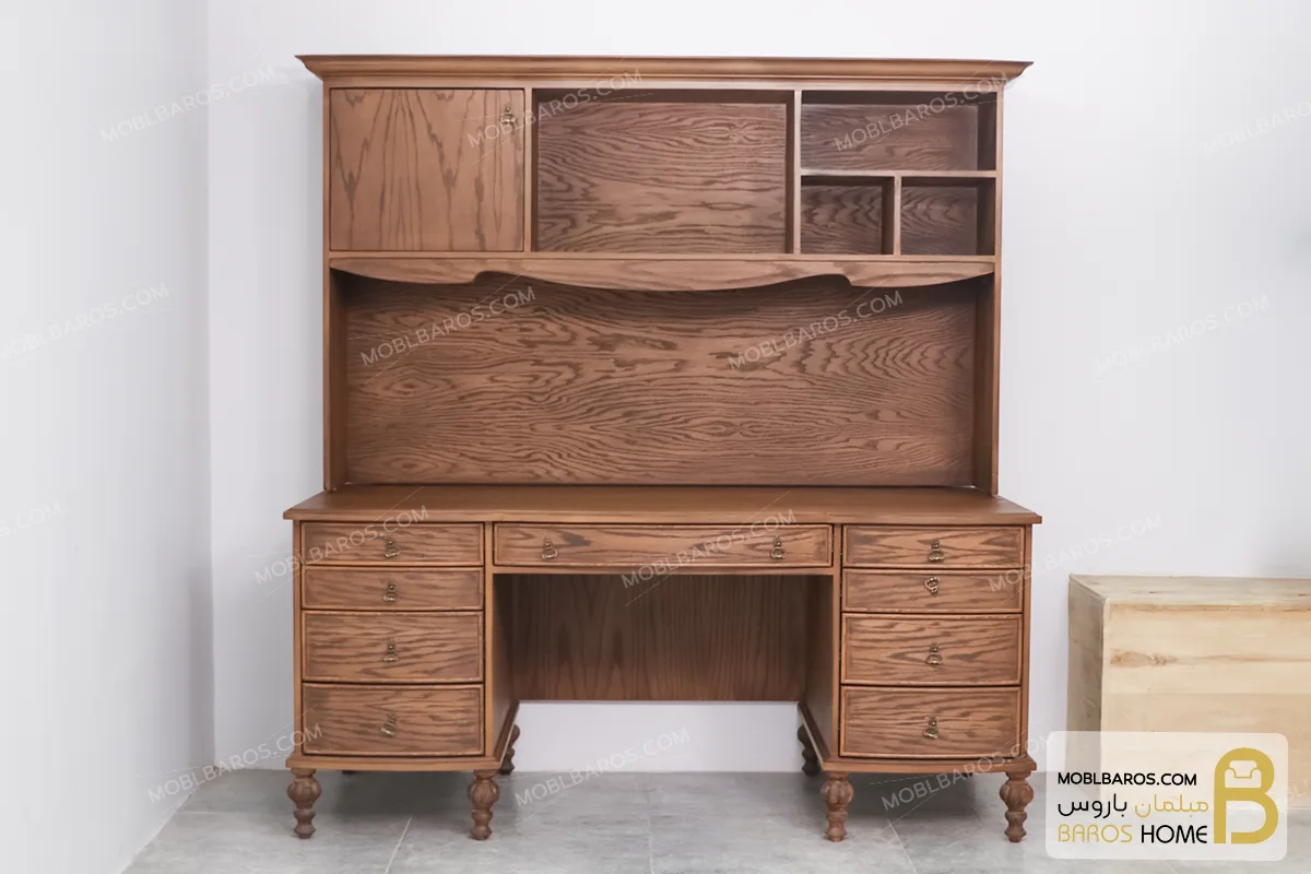 میز تحریر و کتابخانه جدید ژالین