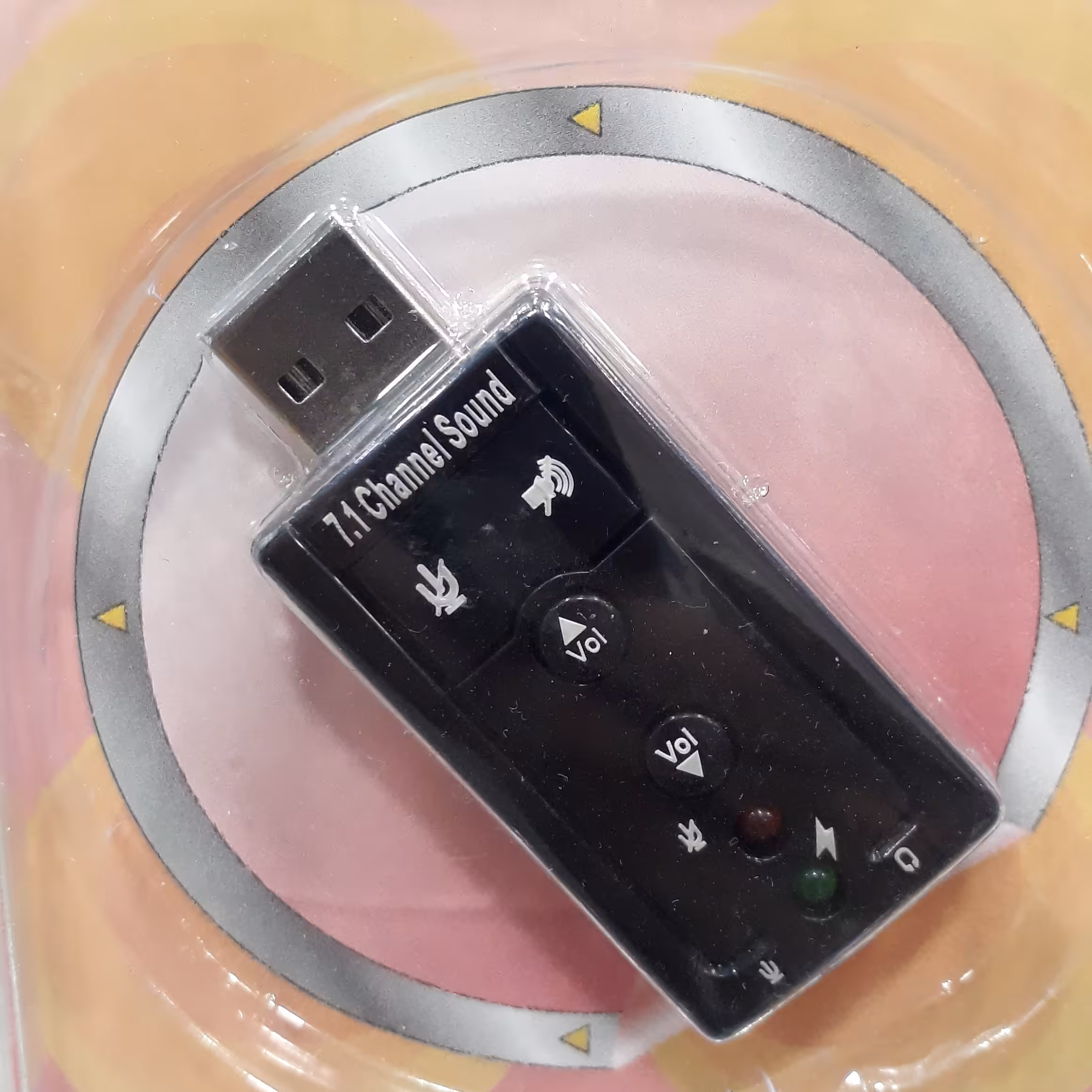 کارت صوت ولوم دار یو اس بی