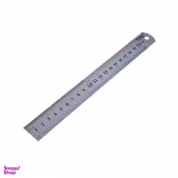 خط کش 20 سانتی فوسکا مدل فلزی