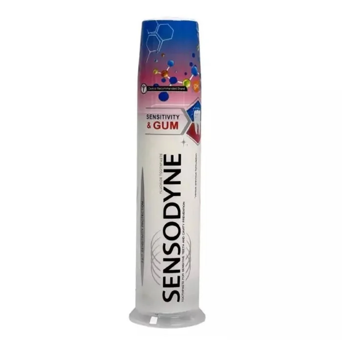 خمیر دندان پمپی ضد حساسیت سنسوداین Sensodyne Sensitivity & Gum