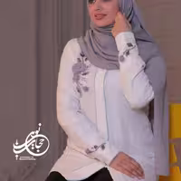 شومیز مجلسی و جواهردوزی نیلوفر