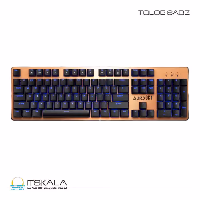 قیمت و خرید کیبورد مکانیکال گیم دیاس مدل AURA GK1 Bronze | ITSKALA