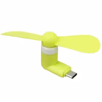 مینی پنکه همراه مناسب برای گوشی های میکرو آیفون و تایپ سی  Mini fan micro type c ios