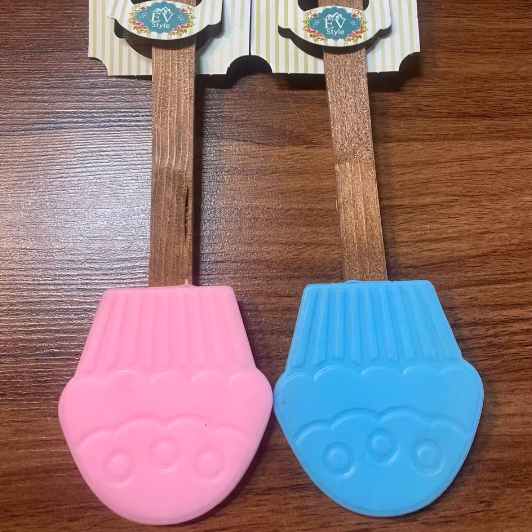 لیسک دسته چوبی طرح کاپ کیک