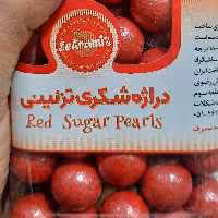 دراژه شکری تزئینی قرمز