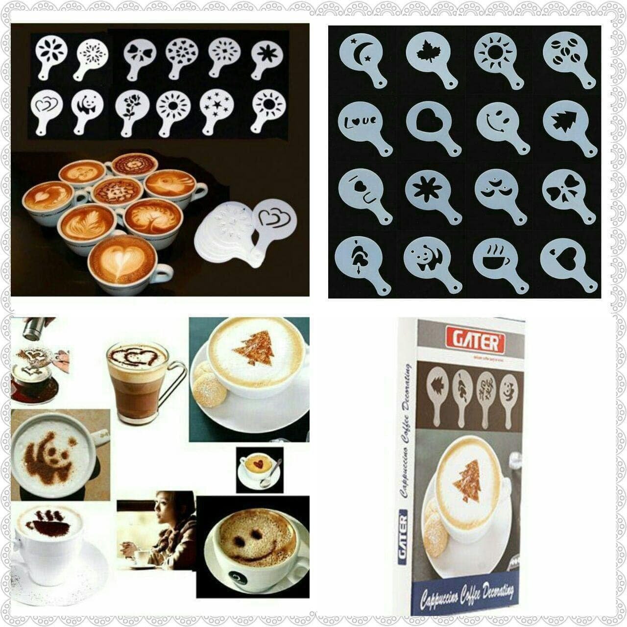 شابلون قهوه 16تایی