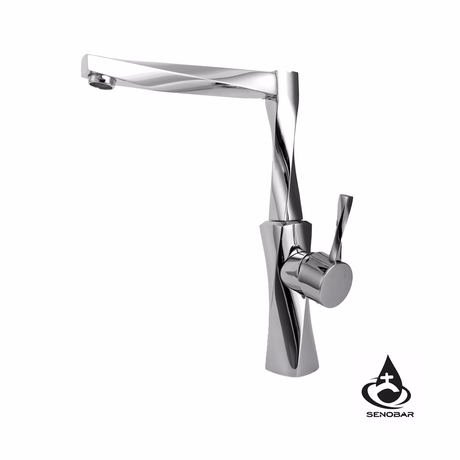 شیر ظرفشویی کروم مدل السا 