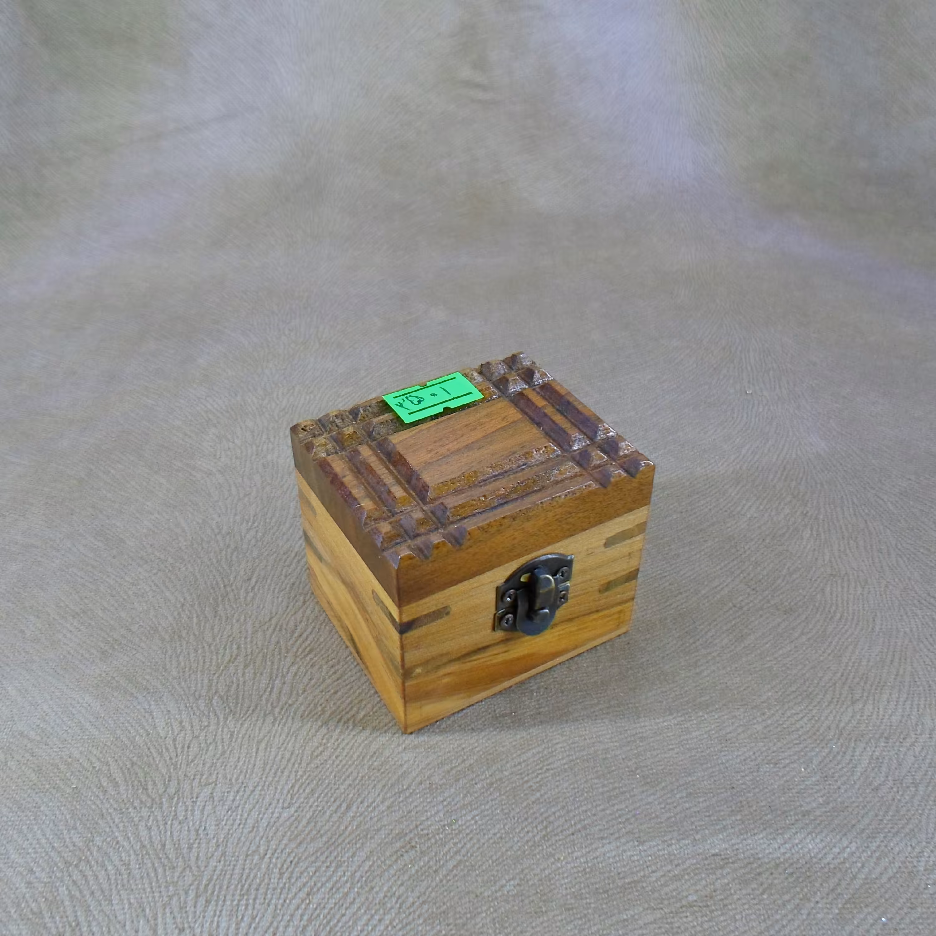 جعبه انگشتر چوبی ، کد 3501