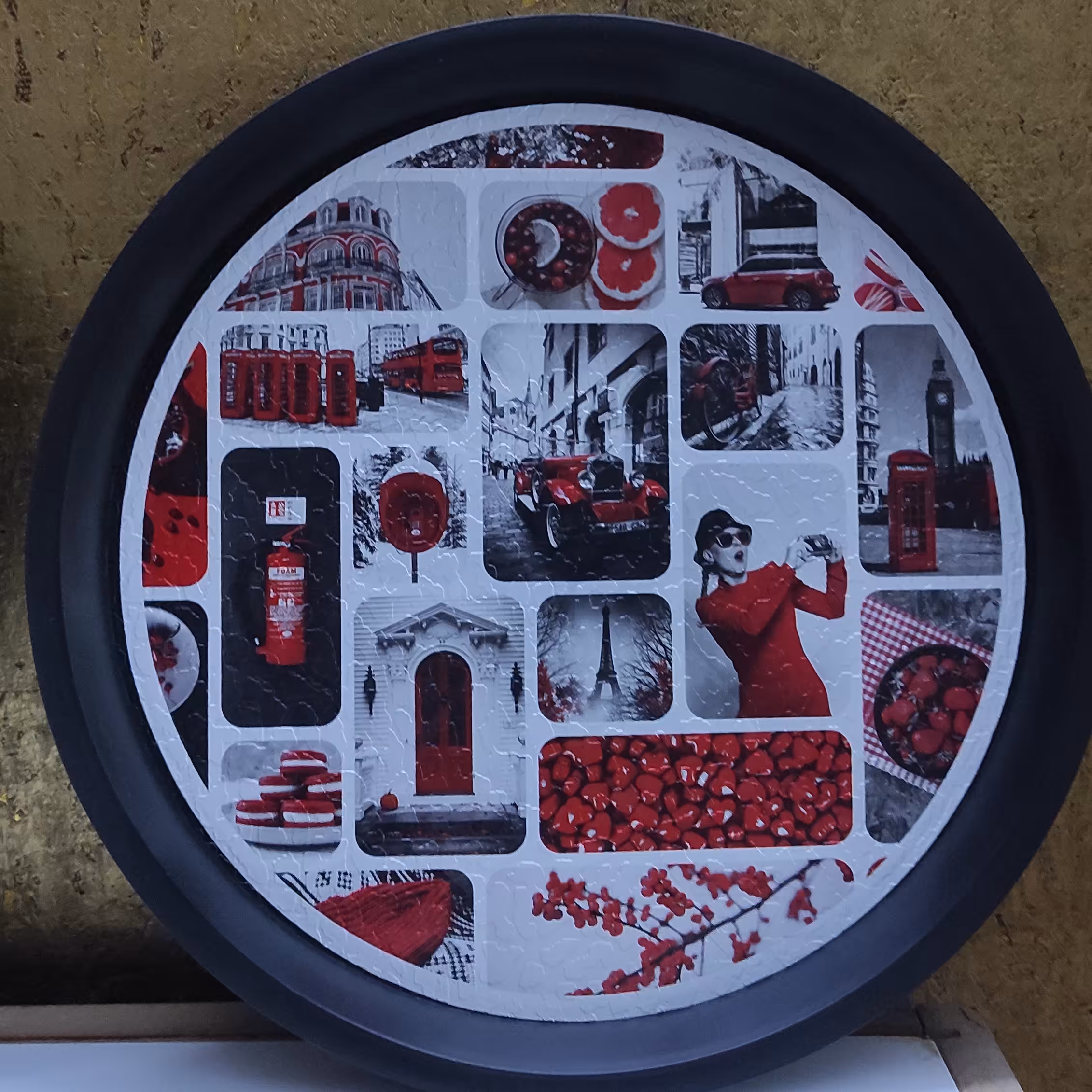 سینی گرد پلی متال