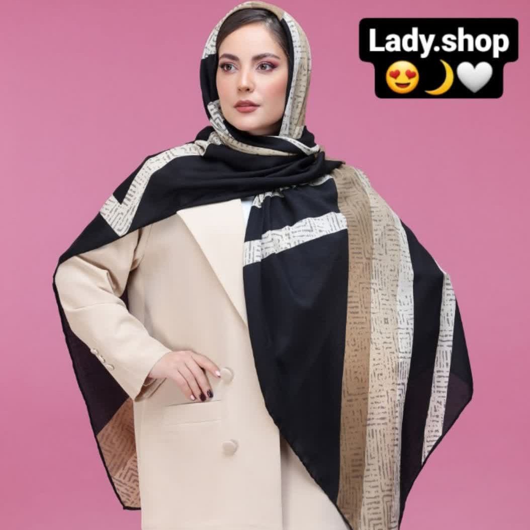 روسری محرم ژاکارد