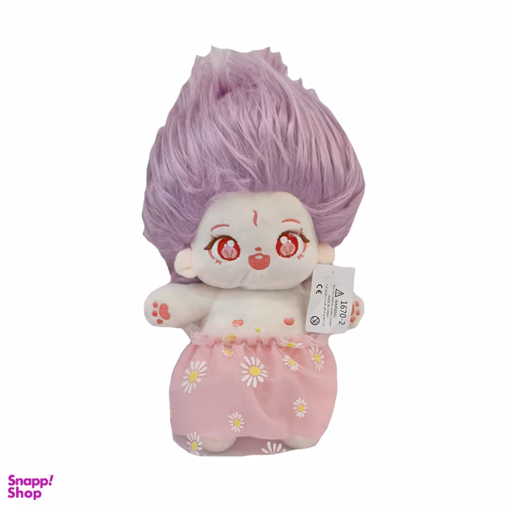 عروسک طرح دامن گل گلی مدل بابونه