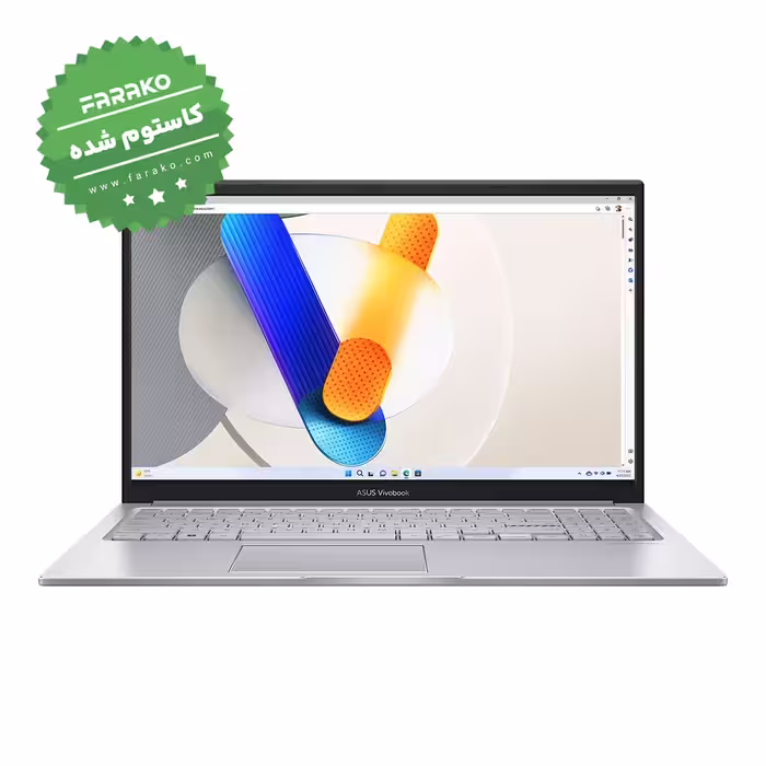 خرید و قیمت لپ تاپ ایسوس Vivobook X1504VA-NJ451 نمایشگر 15٫6 اینچی، پردازنده Core i3-1315U، گرافیک اینتل UHD، رم 8 گیگابایت، حافظه یک ترابایت SSD - کاستوم شده