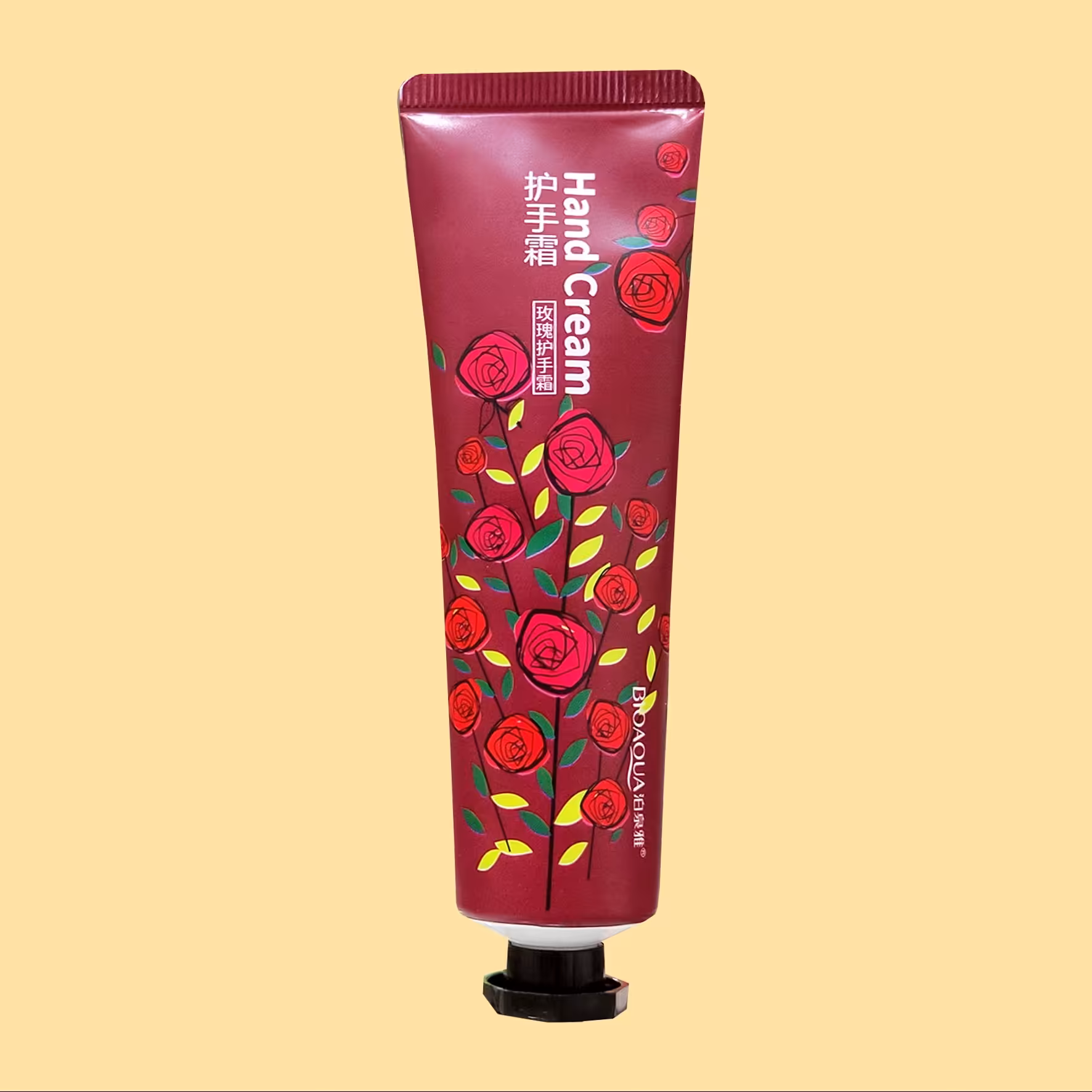 کرم مرطوب کننده دست گل رز  بیوآکوا 30 گرم  BIOAQUA