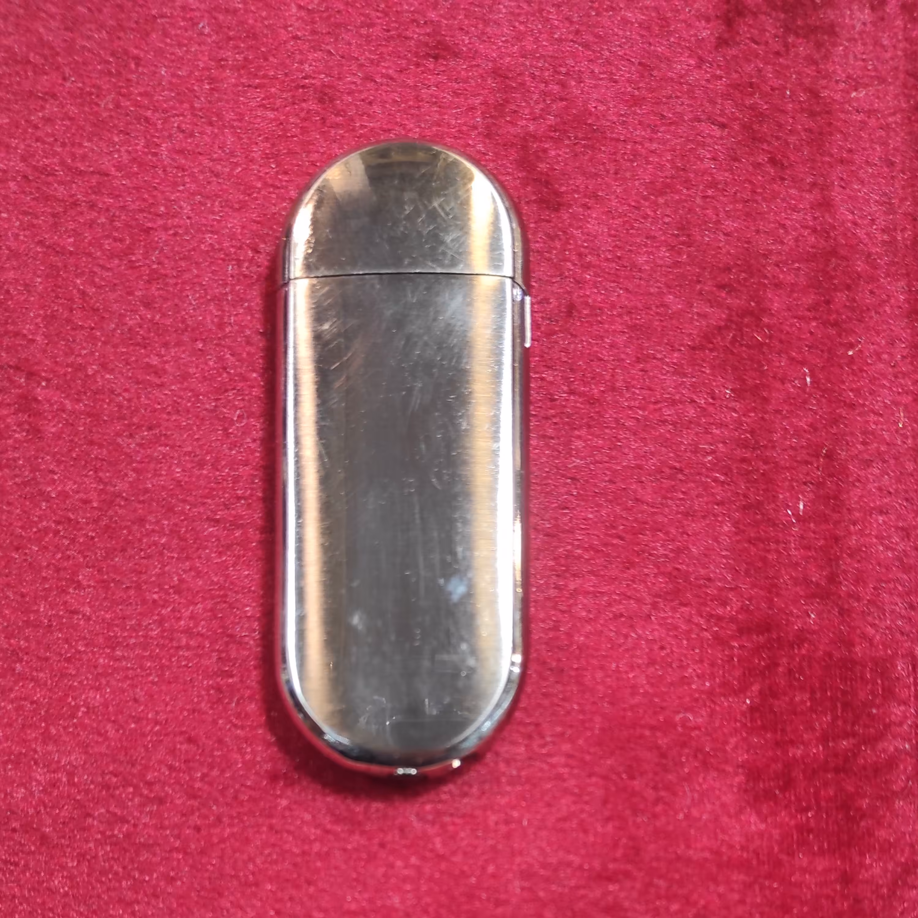 فندک دلفین ساده نقره ای