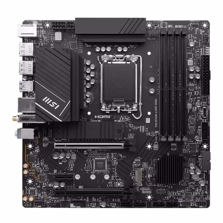 قیمت و خرید مادربرد ام اس آی مدل PRO B760M-A WIFI DDR4 | یاس ارتباط
