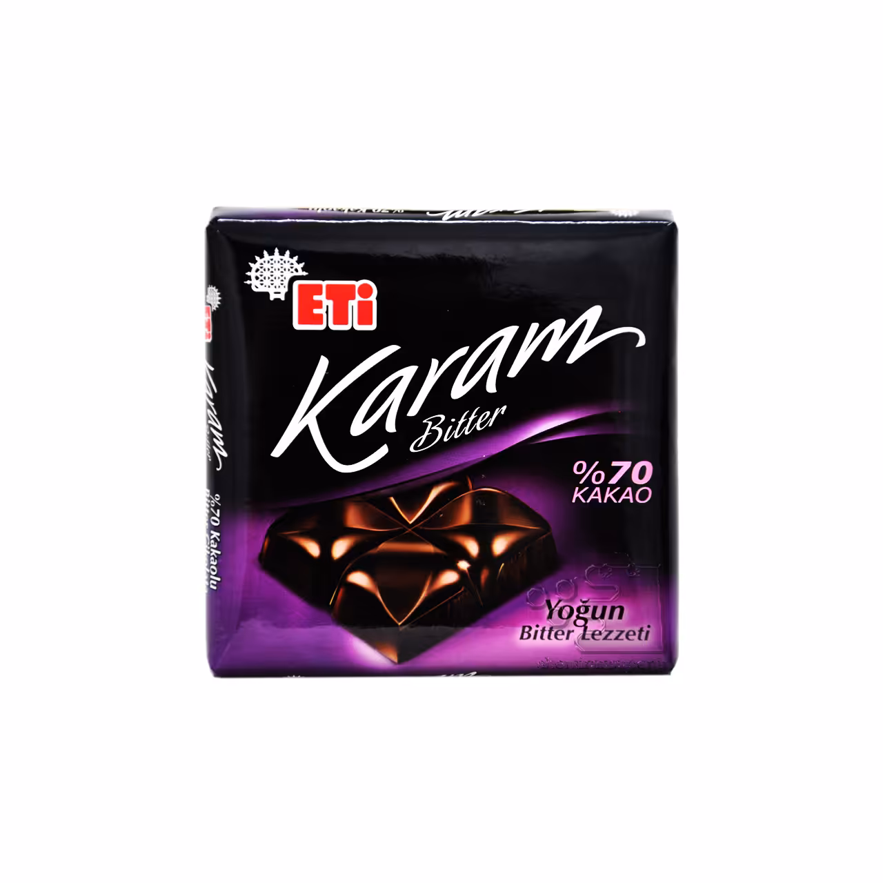 شکلات تلخ 70 درصد 70 گرم اتی کارام - eti