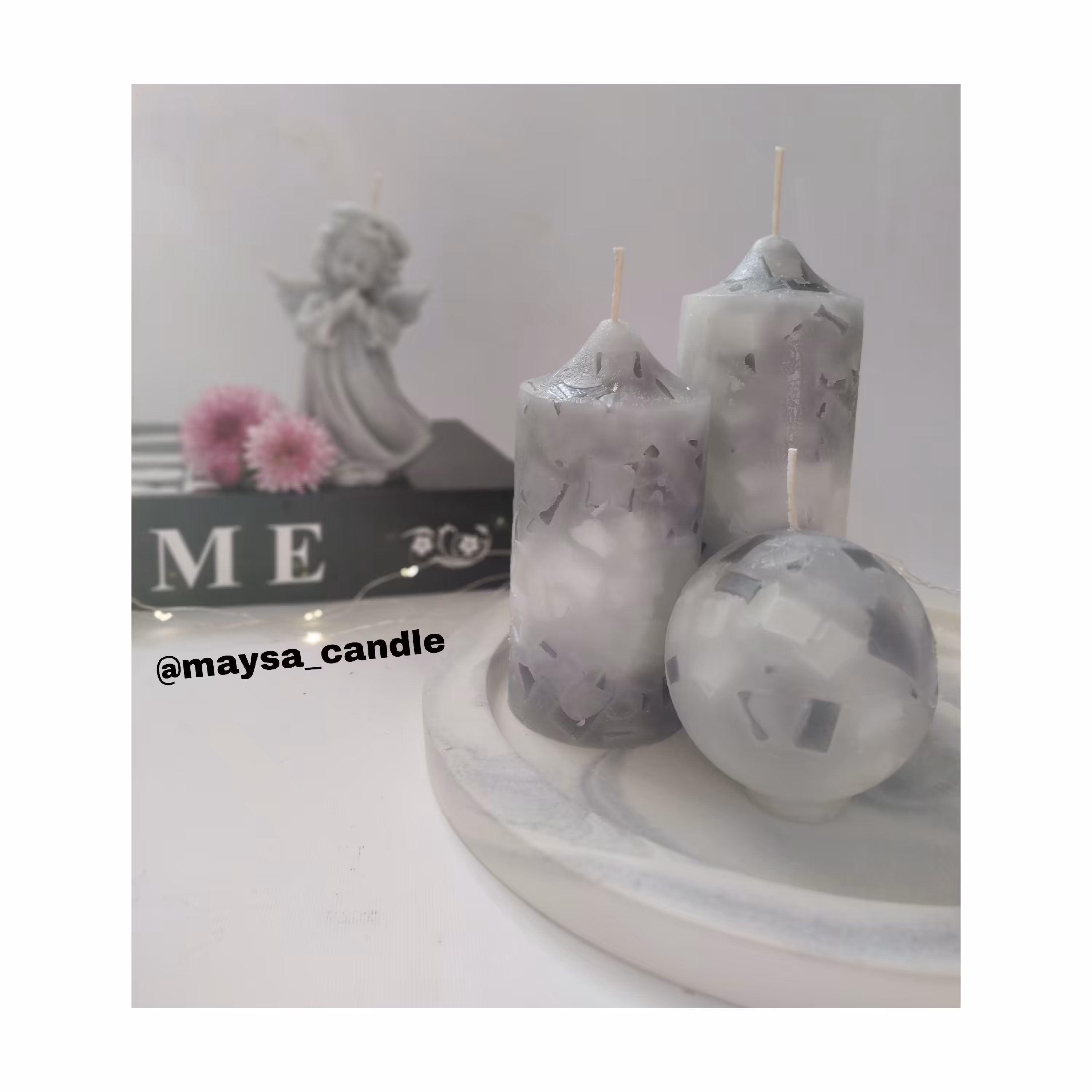 شمع خرده شیشه ای