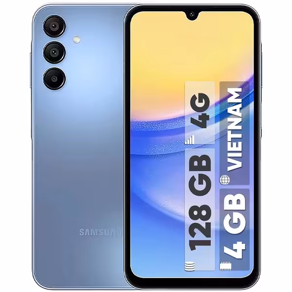 گوشی موبایل سامسونگ مدل Galaxy A15 دو سیم کارت ظرفیت 128 گیگابایت و رم 4 گیگابایت