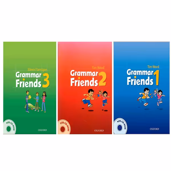 کتاب Grammar Friends اثر Tim Ward And Eileen Flannigan انتشارات زبان مهر سه جلدی 