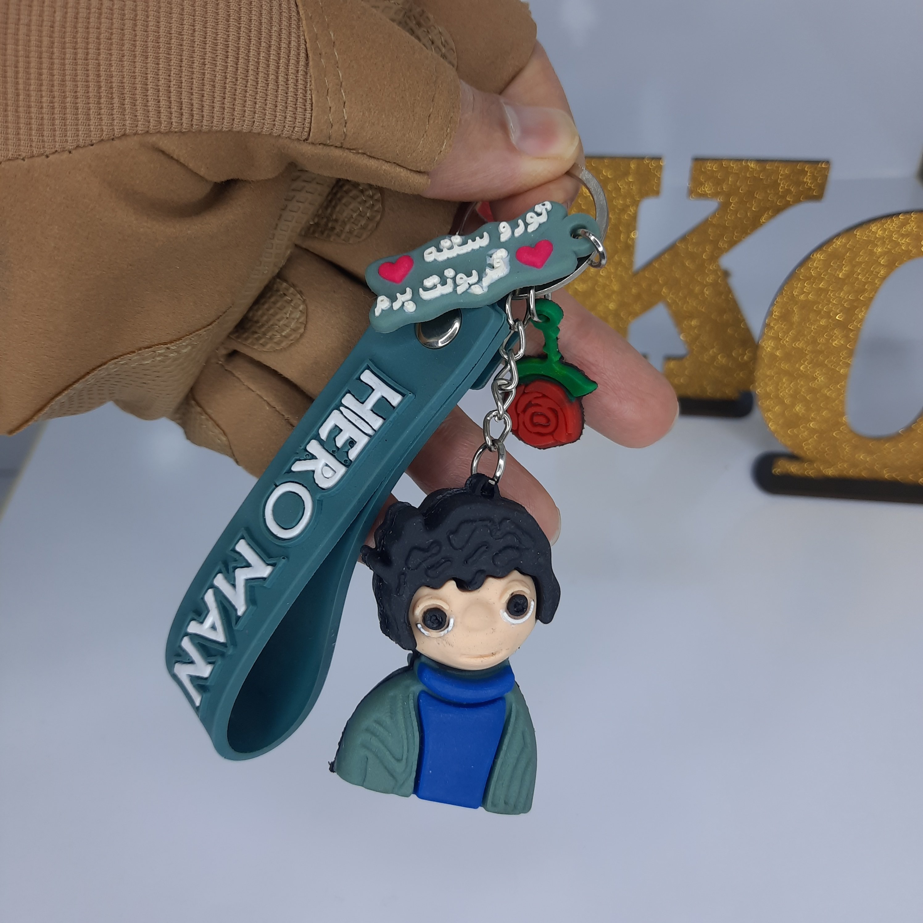 جاکلیدی ( جاسوئیچی ) سیلیکونی طرح بچه ( توروسننه قربونت برم