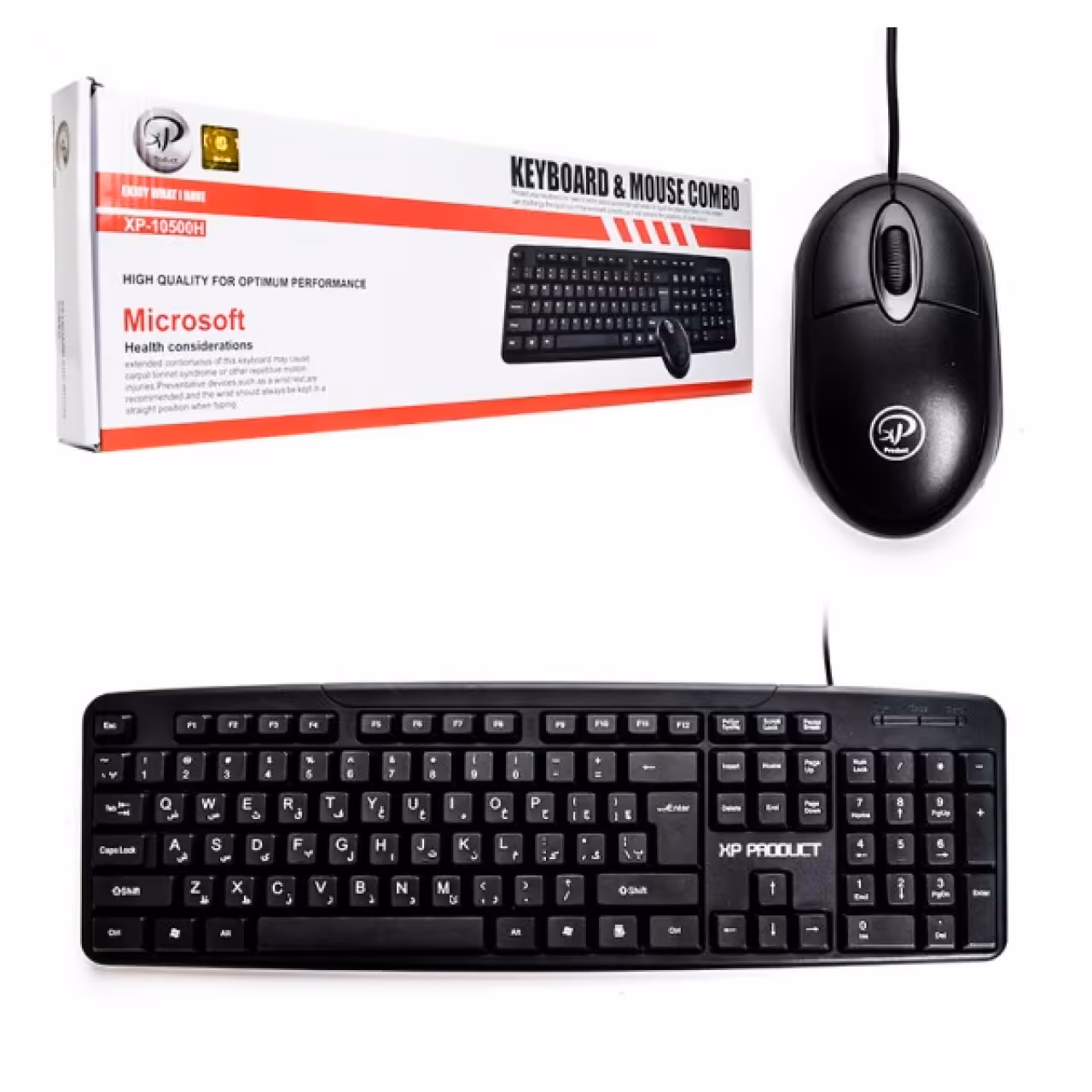 موس و کیبورد سیم داربرند XP-Product مدل XP-10500K
