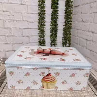 جعبه فلزی طرح کاپ کیک