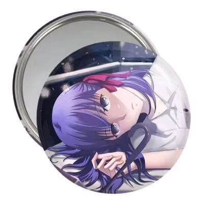 آینه جیبی خندالو مدل ساکورا انیمه فیت استی نایت Fate Stay Night کد 22744