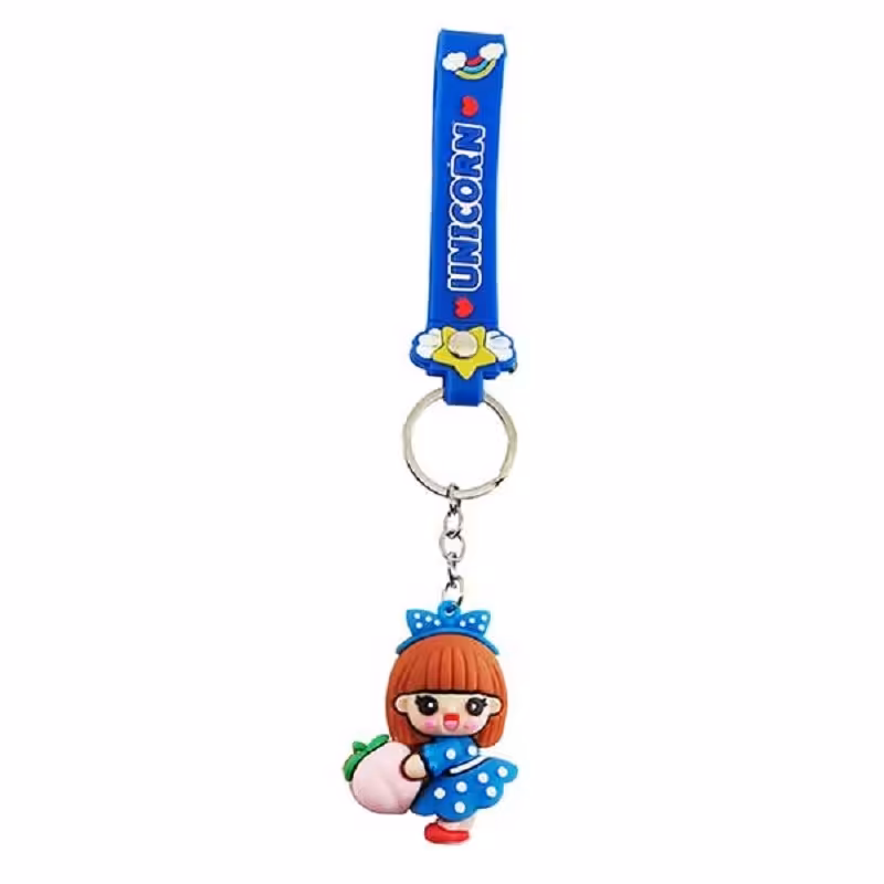 بند جاکلیدی (جاسوئیچی) سیلیکونی عروسکی	