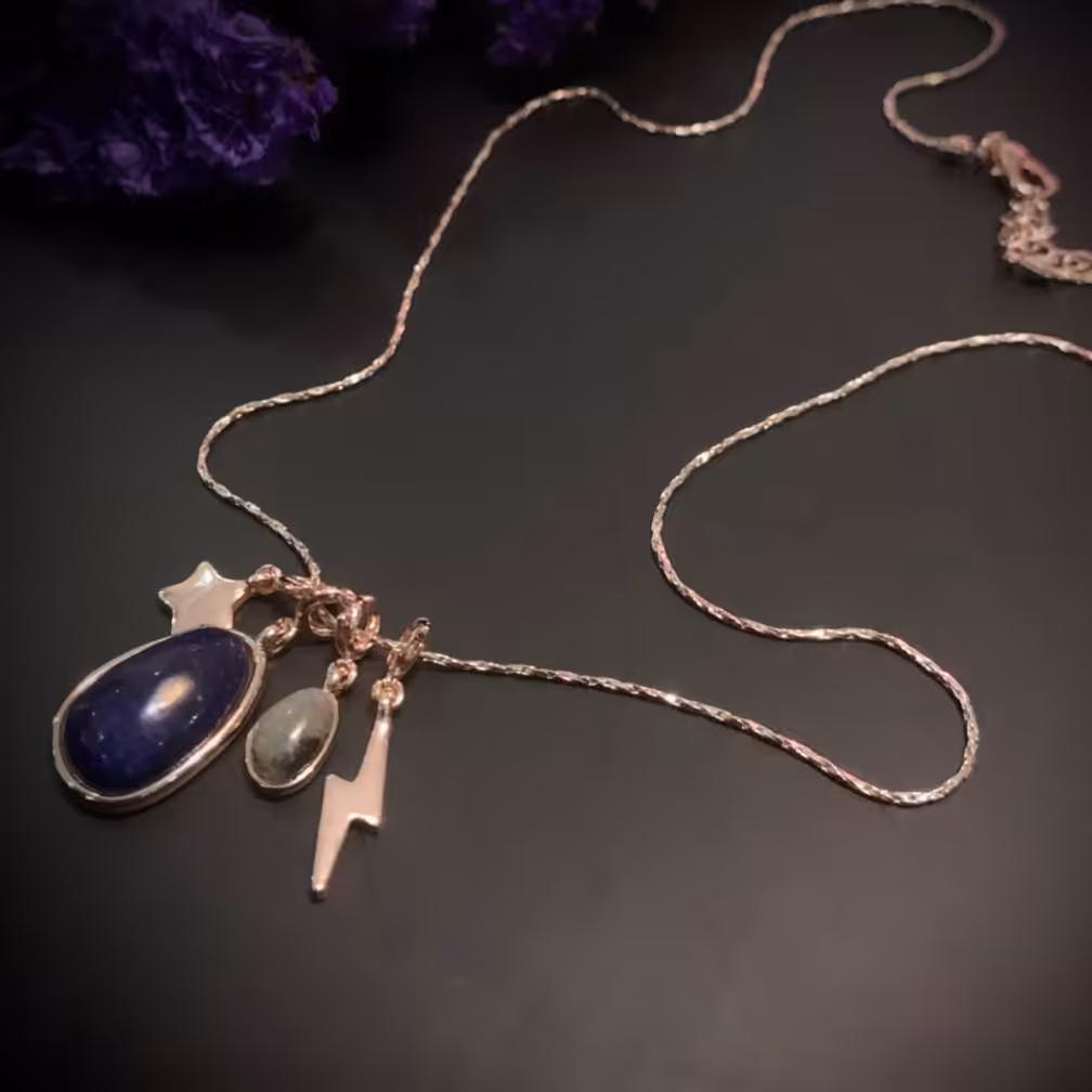 گردنبند با 4 عدد پلاک 