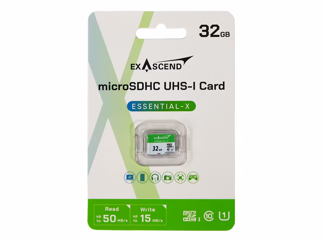 مموری میکرو اس دی اگزاسند مدل UHS-1 Class10 ظرفیت 32GBExAscend 32GB Microsdhc UHS-1 Class10-1