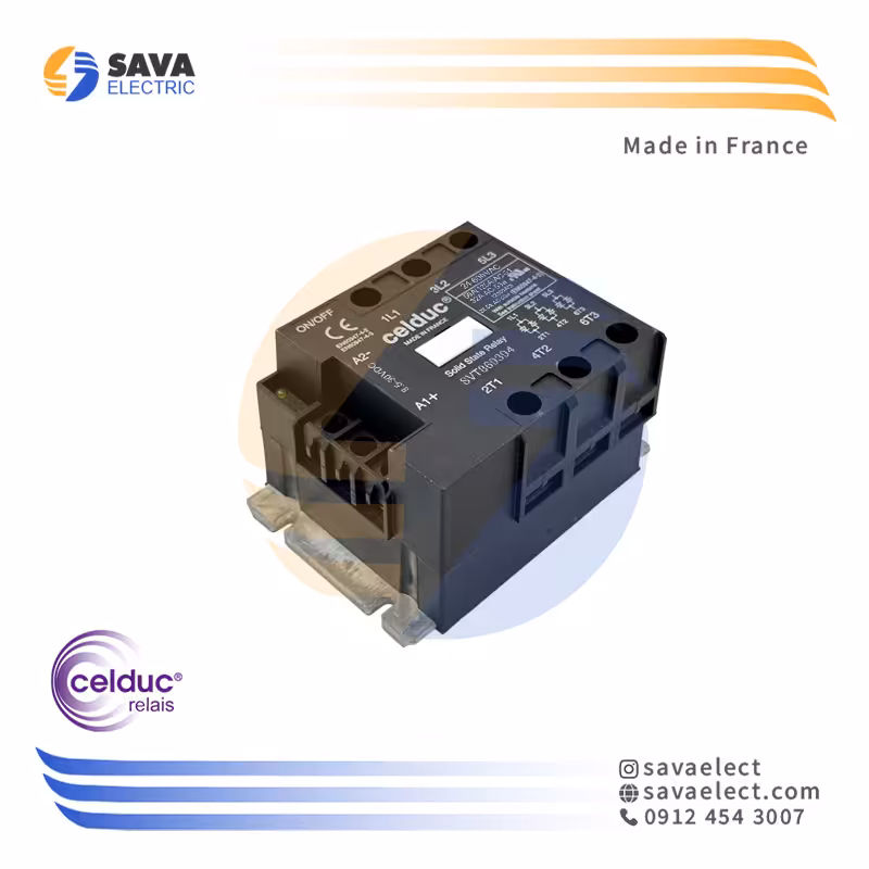 خرید رله الکترونیکی (SSR) سه فاز 125 آمپر SVT869394 سلدوک فرانسه | ساوا الکتریک