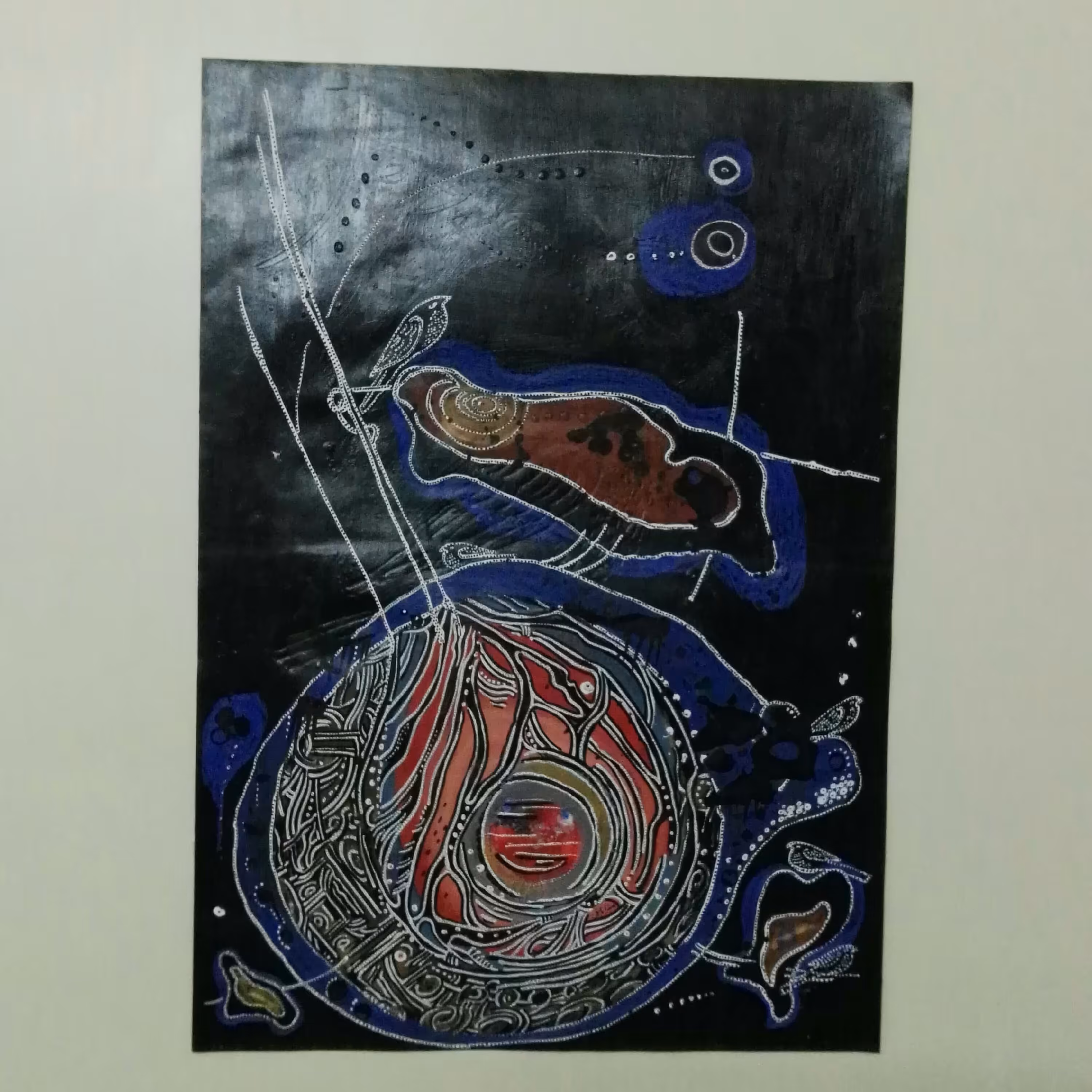 دوخت هنری ، تابلو نقاشی  کد 86