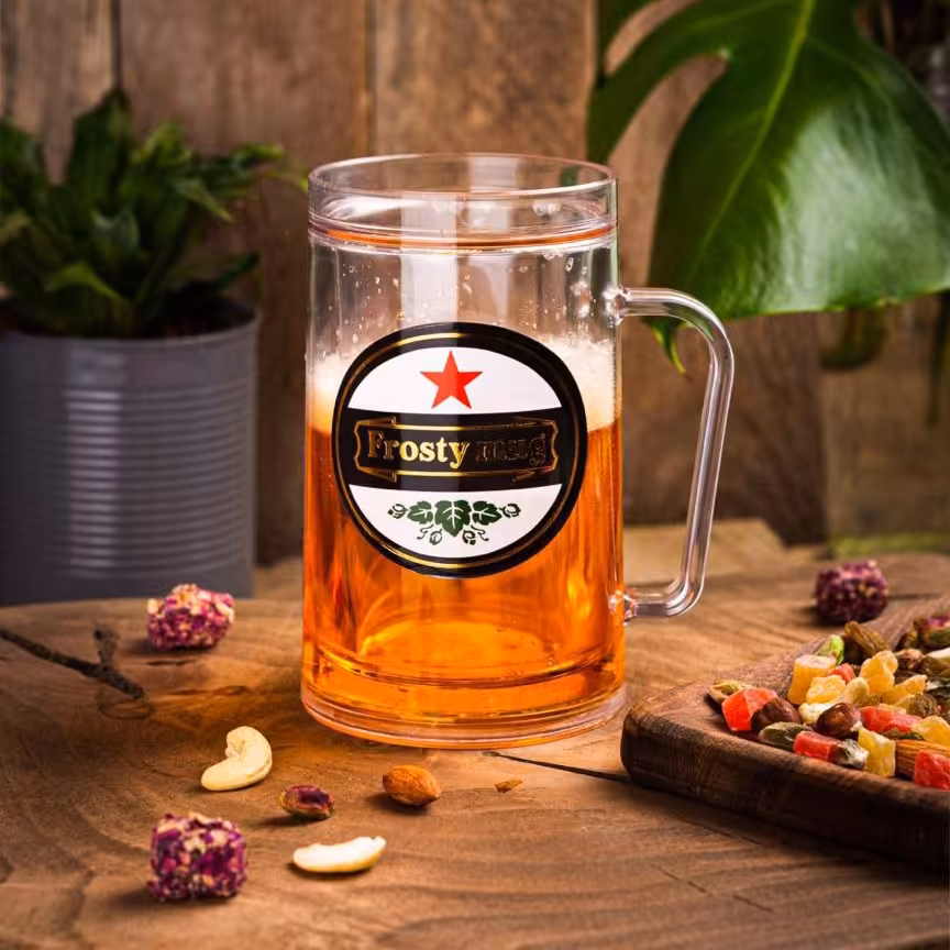 ماگ دو جداره یخ زن طرح دلستر 