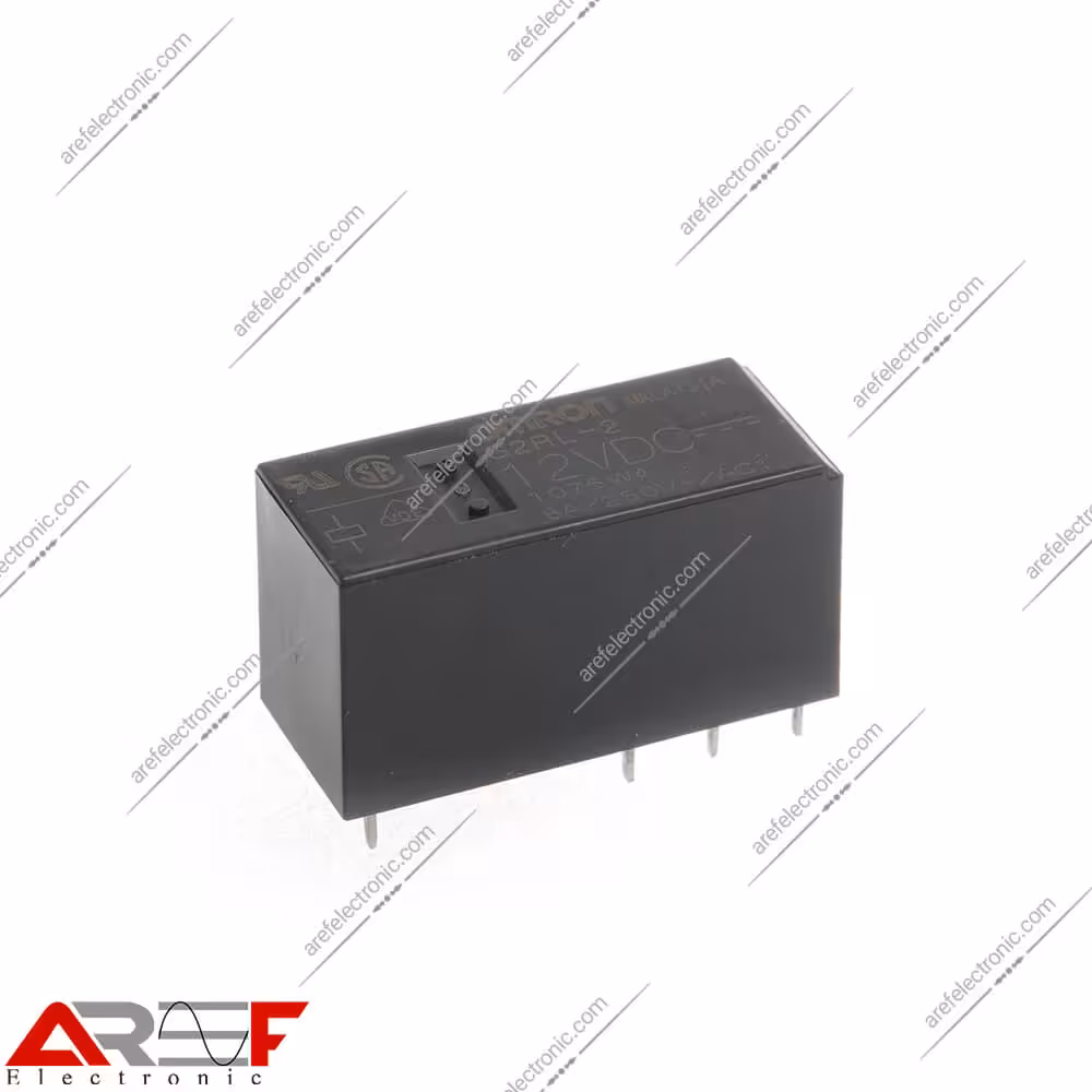 رله امرن مدل G2RL-2 دارای 12 ولت 8 آمپر 8 پین - فروشگاه عارف الکترونیک
