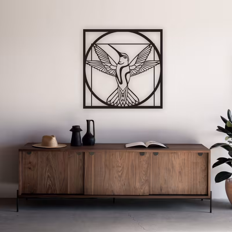 استیکر مدل مرغ مگس خوار