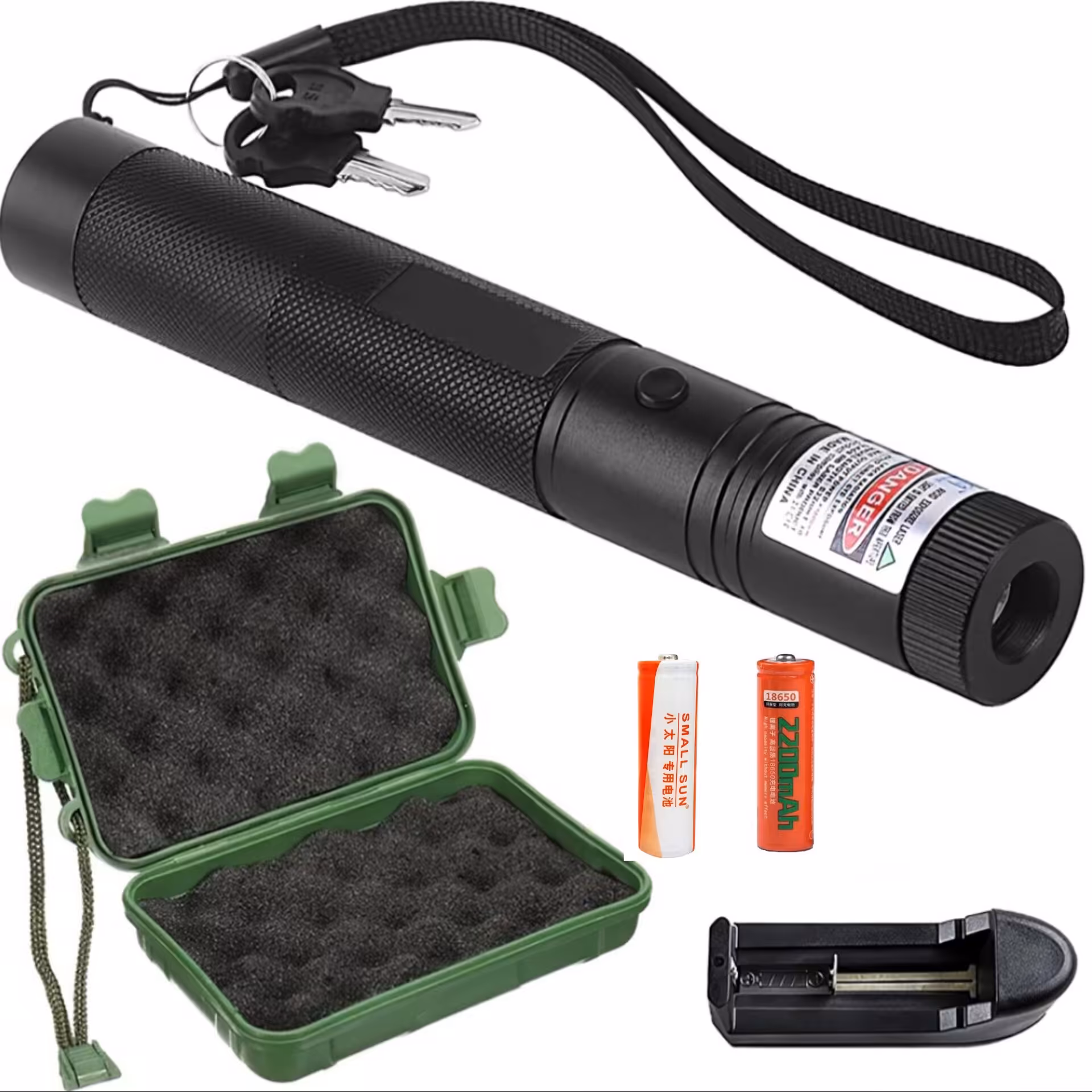 لیزر پوینتر جعبه سبز اسمال سان اصلی کد 1695