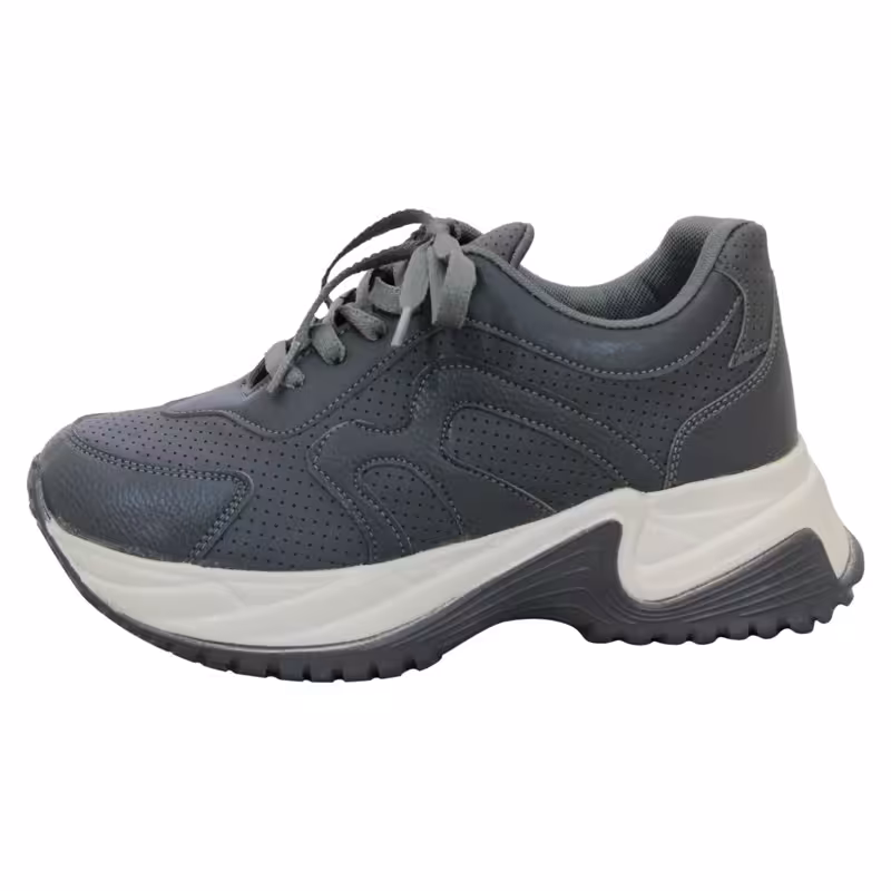 کفش کتونی زنانه کد 39798 طوسی