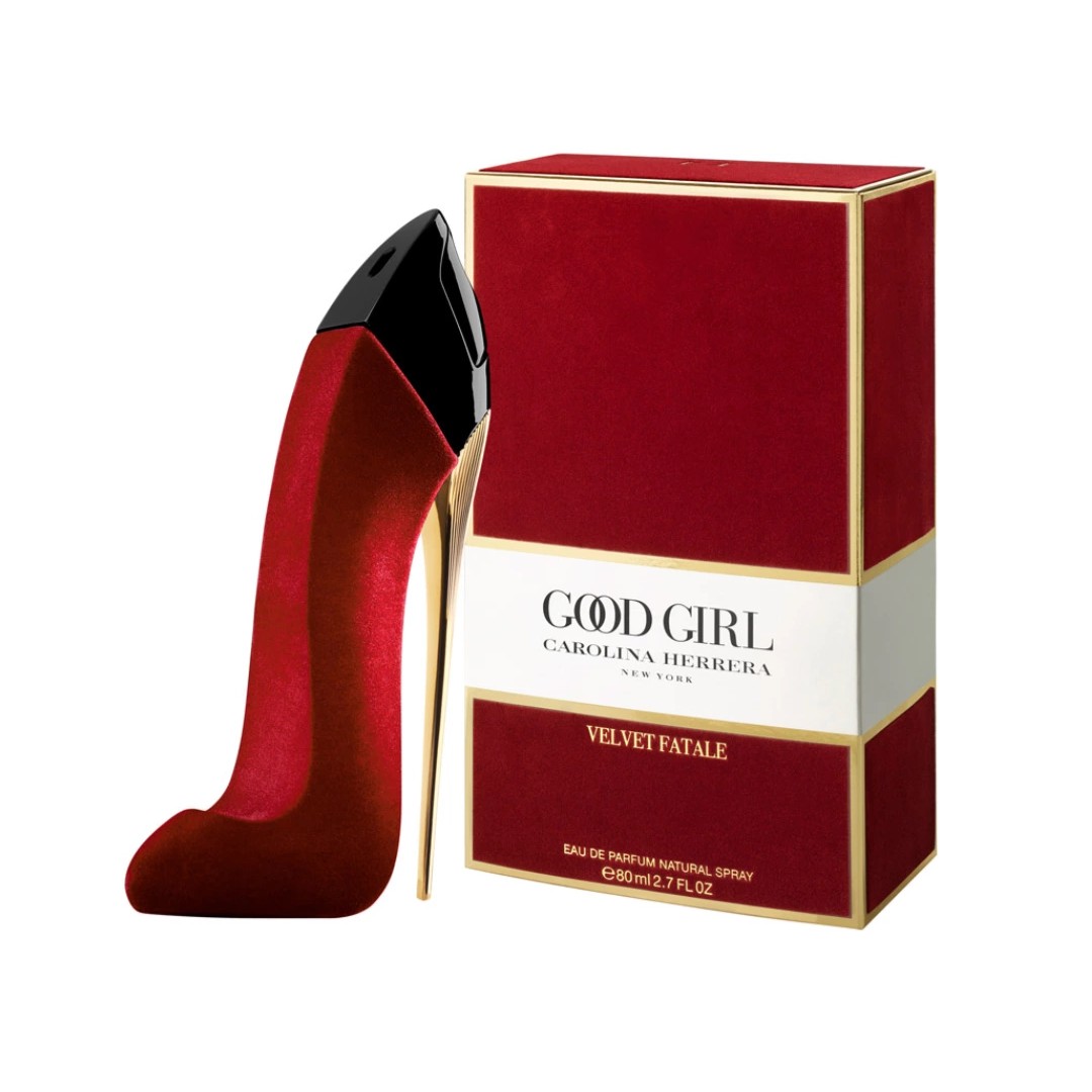 عطر ادکلن 80 میل گودگرل قرمز ولوت فتال Carolina Herrera Good Girl Velvet Fatale