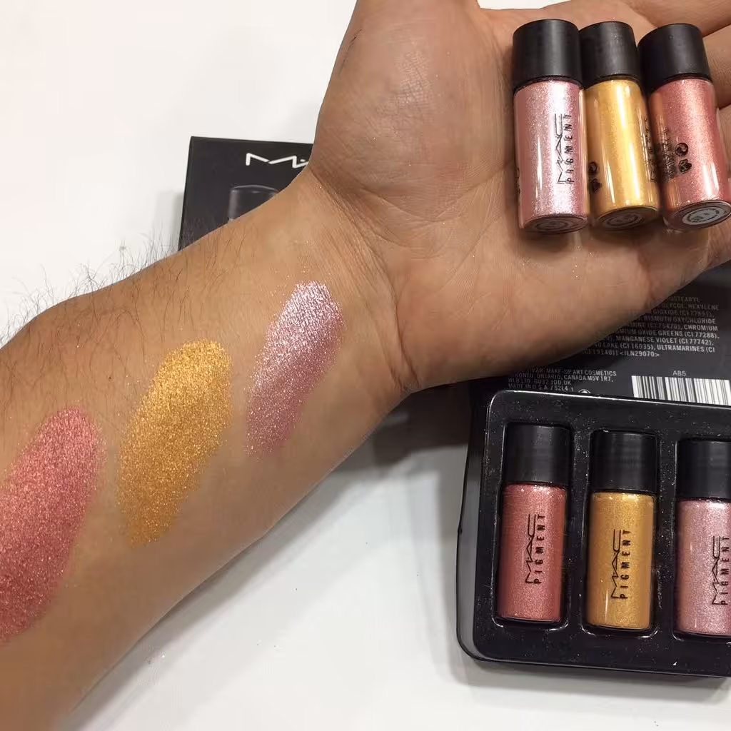 هایلایتر پودری مک ست سه تایی 