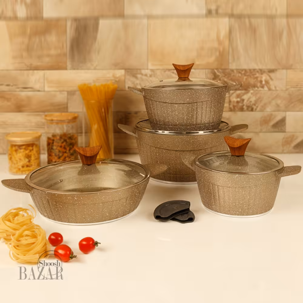 سرویس قابلمه 10 پارچه بی وی کی