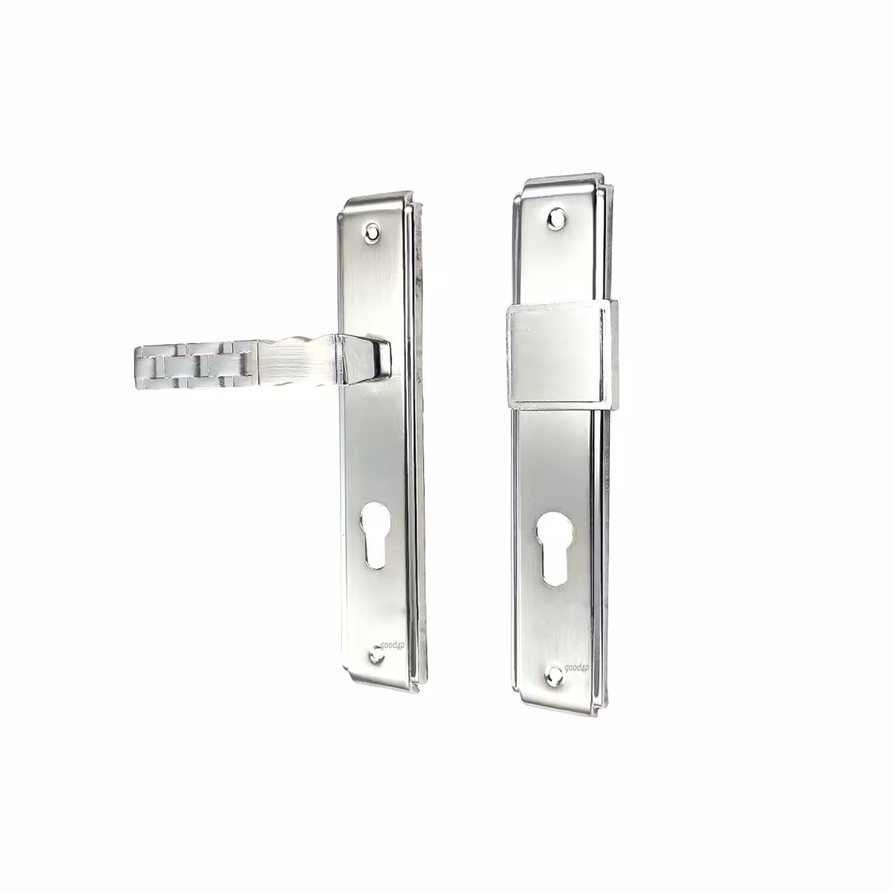 دستگیره پلاک آپارتمانی راست رنگ کروم نیکو مدل 8000