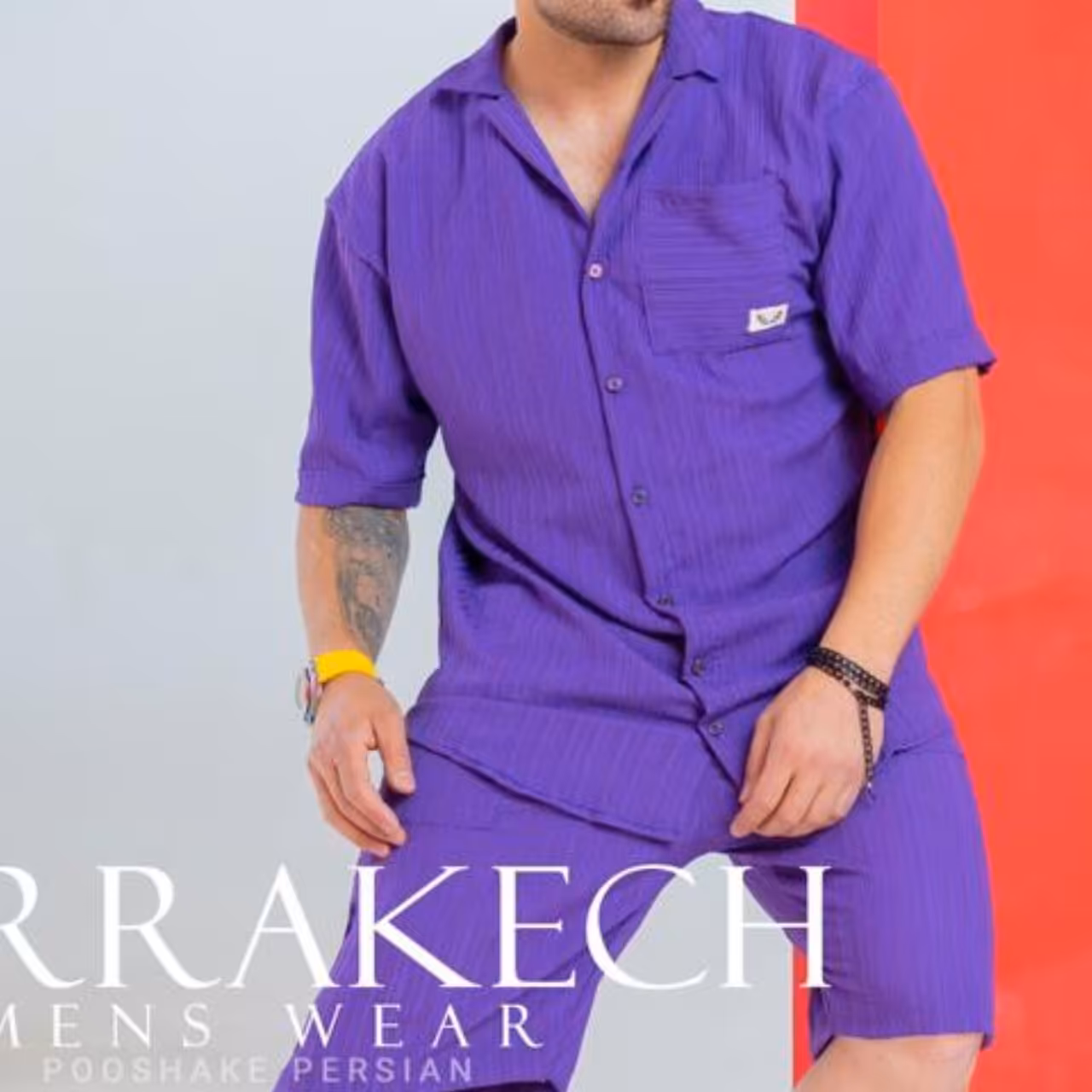 ست پیراهن و شلوارک مراکشی
