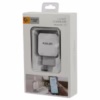 کلگی فست شارژ  برند KALIO مدل HC23 دارای دو پورت 12 وات 2.4  آمپر