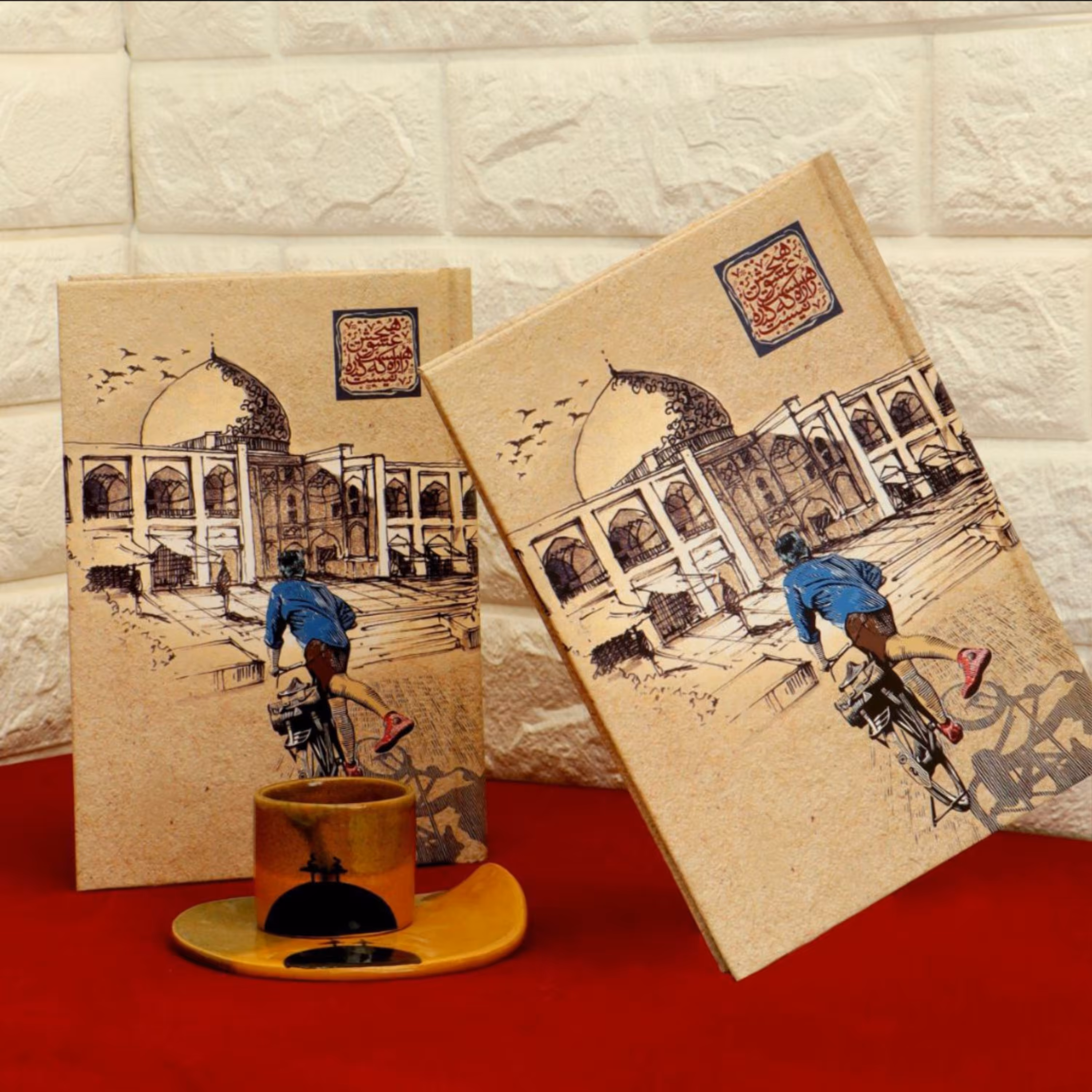 دفتر  100برگ سایز رقعی کد115