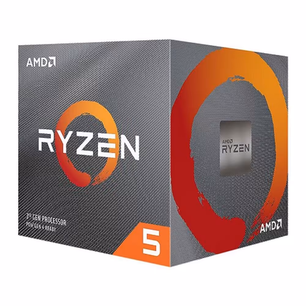 سی پی یو ای ام دی مدل Ryzen 5 3600 باندل با مادربرد